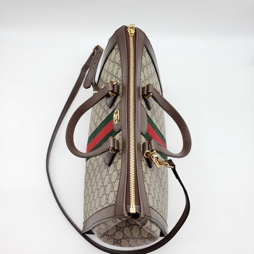 100% Authentic Gucci GG Ophidia Medium Supreme Handbag and Shoulder Bag - Picture 5 of 16
